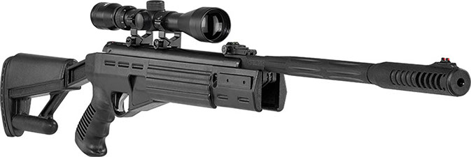 Rifle hatsan airtac +mira 3-9x40 + 250 postones 