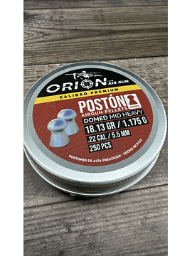 Poston Orión Domed Mid Heavy cal 5,5mm 18,13gr 250 unid