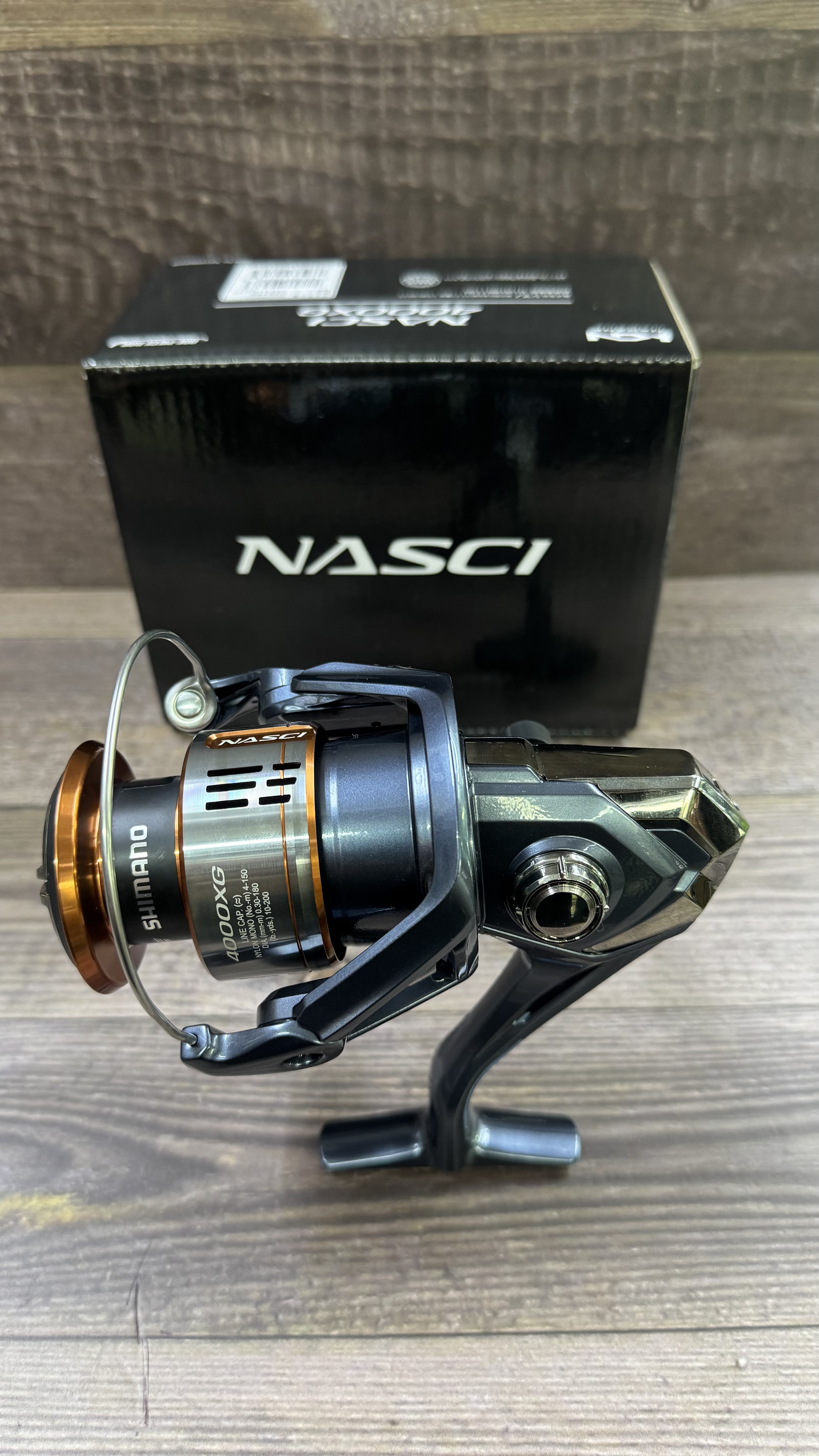 carrete shimano nasci 4000xg