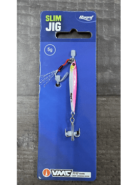 Jig Ragot slim 5 grs pink/white uv
