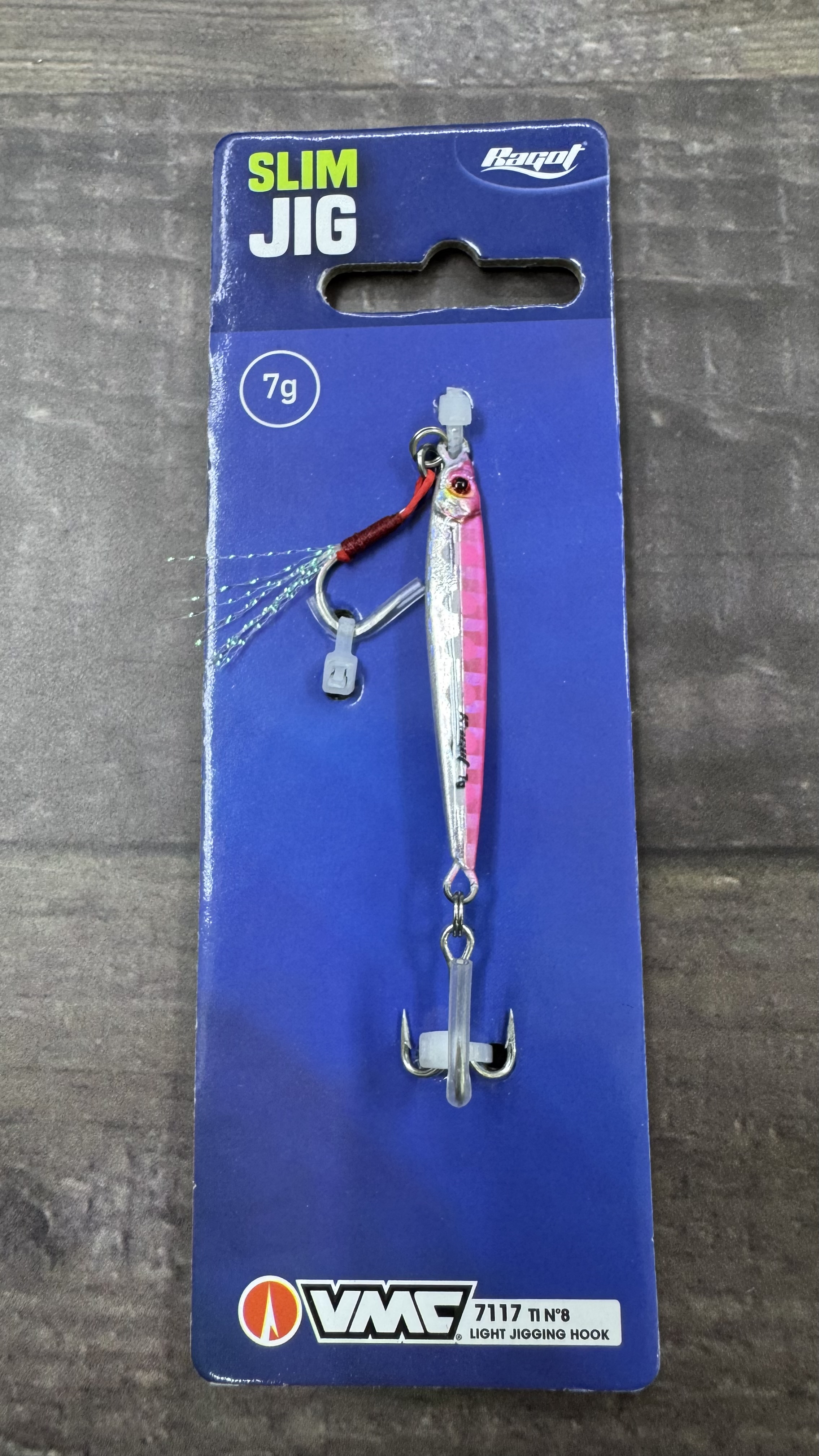 Jig Ragot slim 7 grs pink