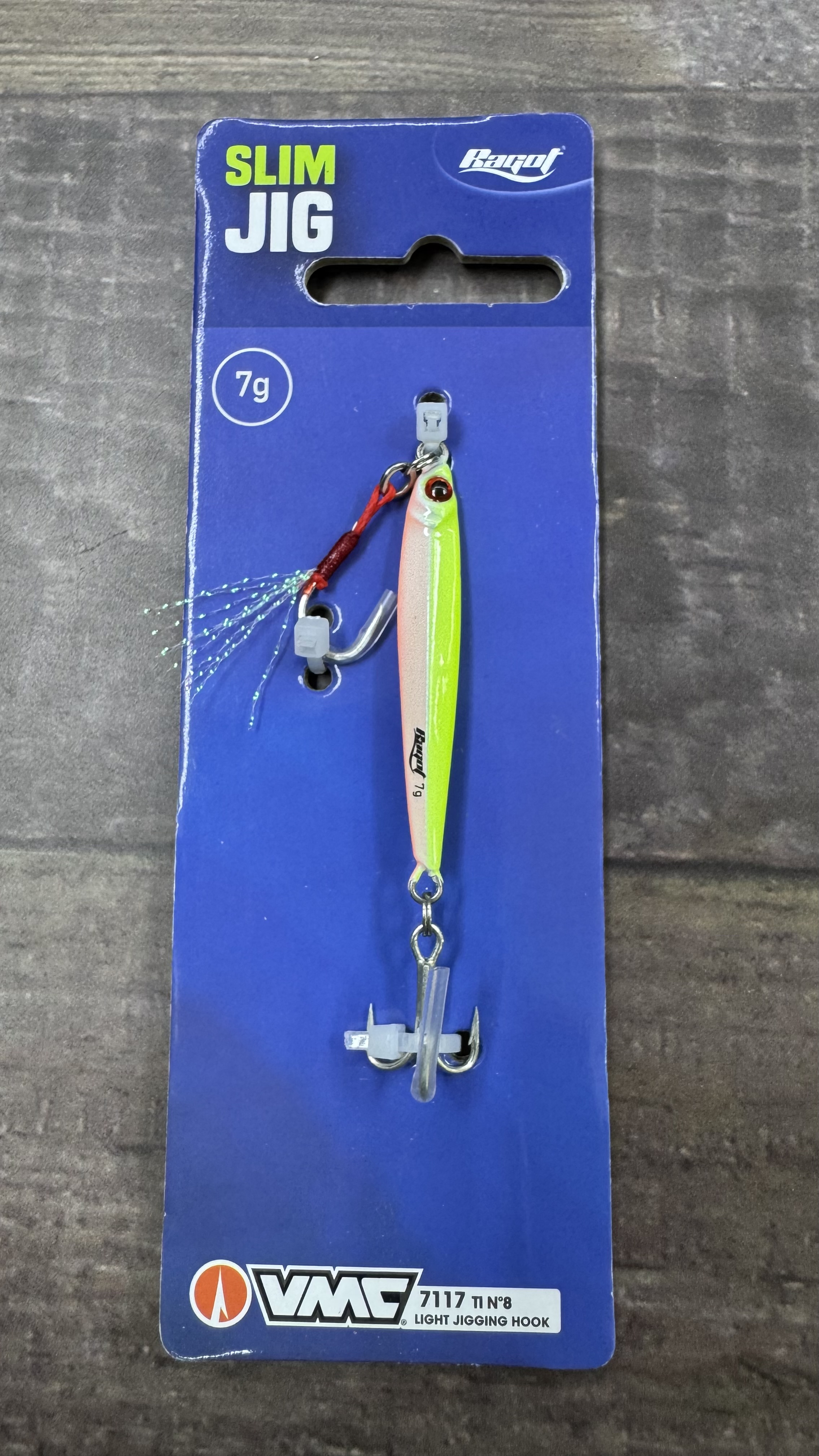 Jig Ragot slim 7 grs orange flour