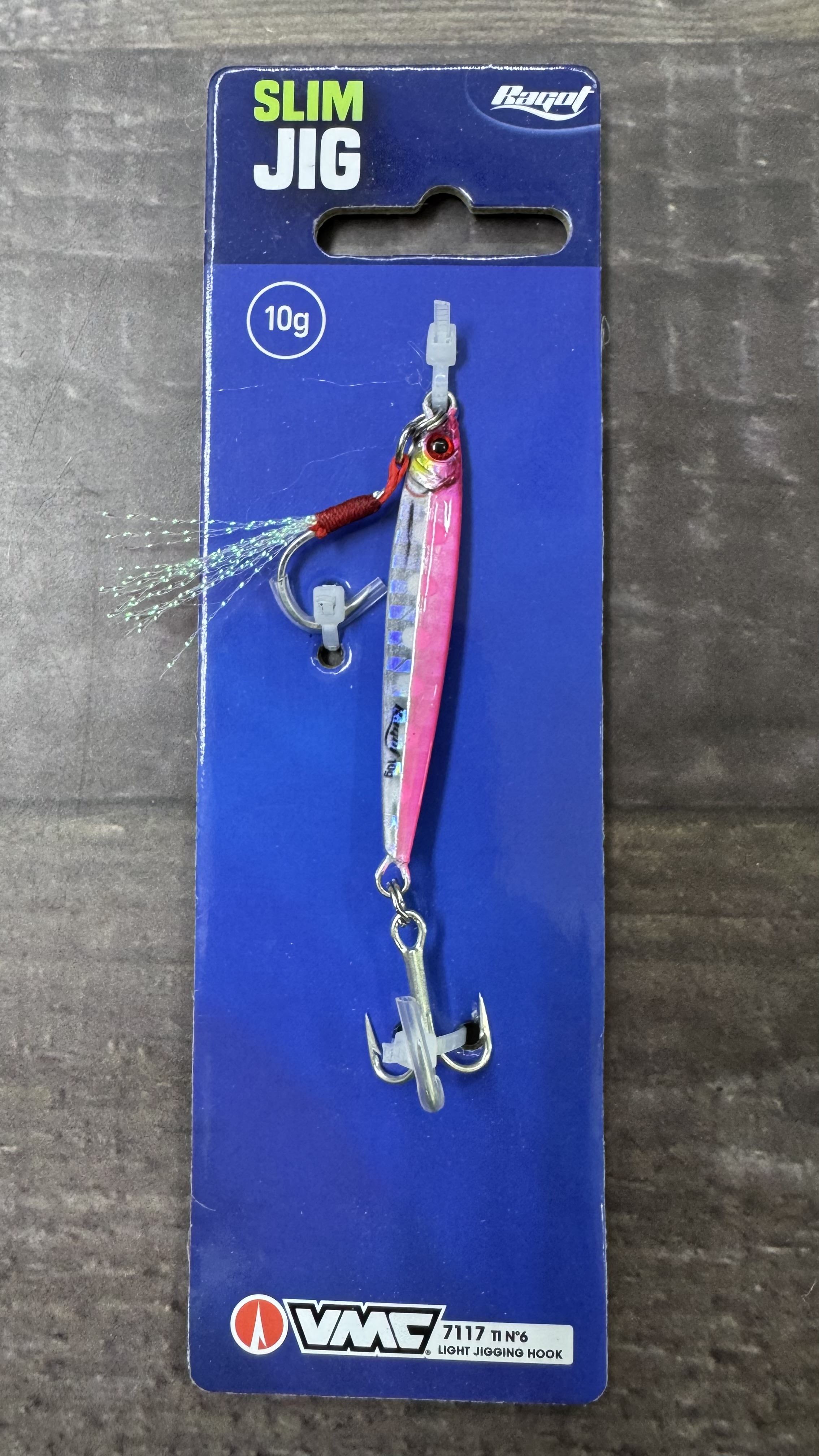 Jig Ragot slim 10 grs pink