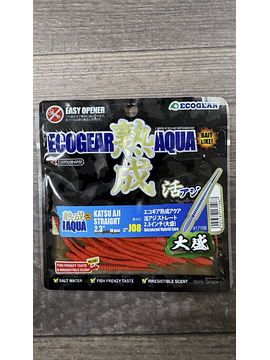 Vinilo Ecogear Aqua Katsu Aji Straight 2,3" J08