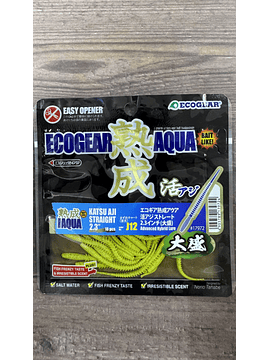 Vinilo Ecogear Aqua Katsu Aji Straight 2,3"  J12