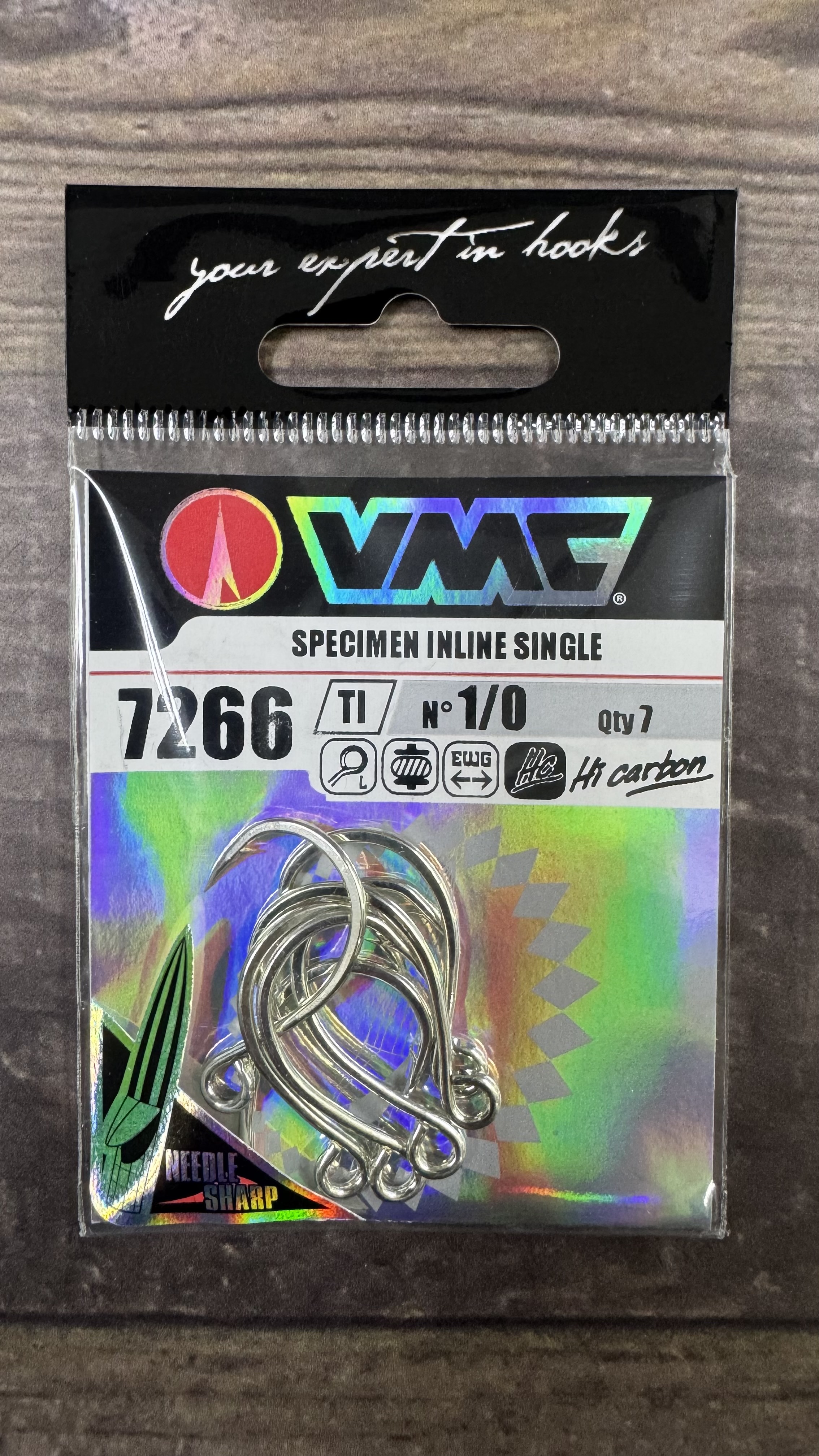 Anzuelo VMC Inline 7266 N^1/0