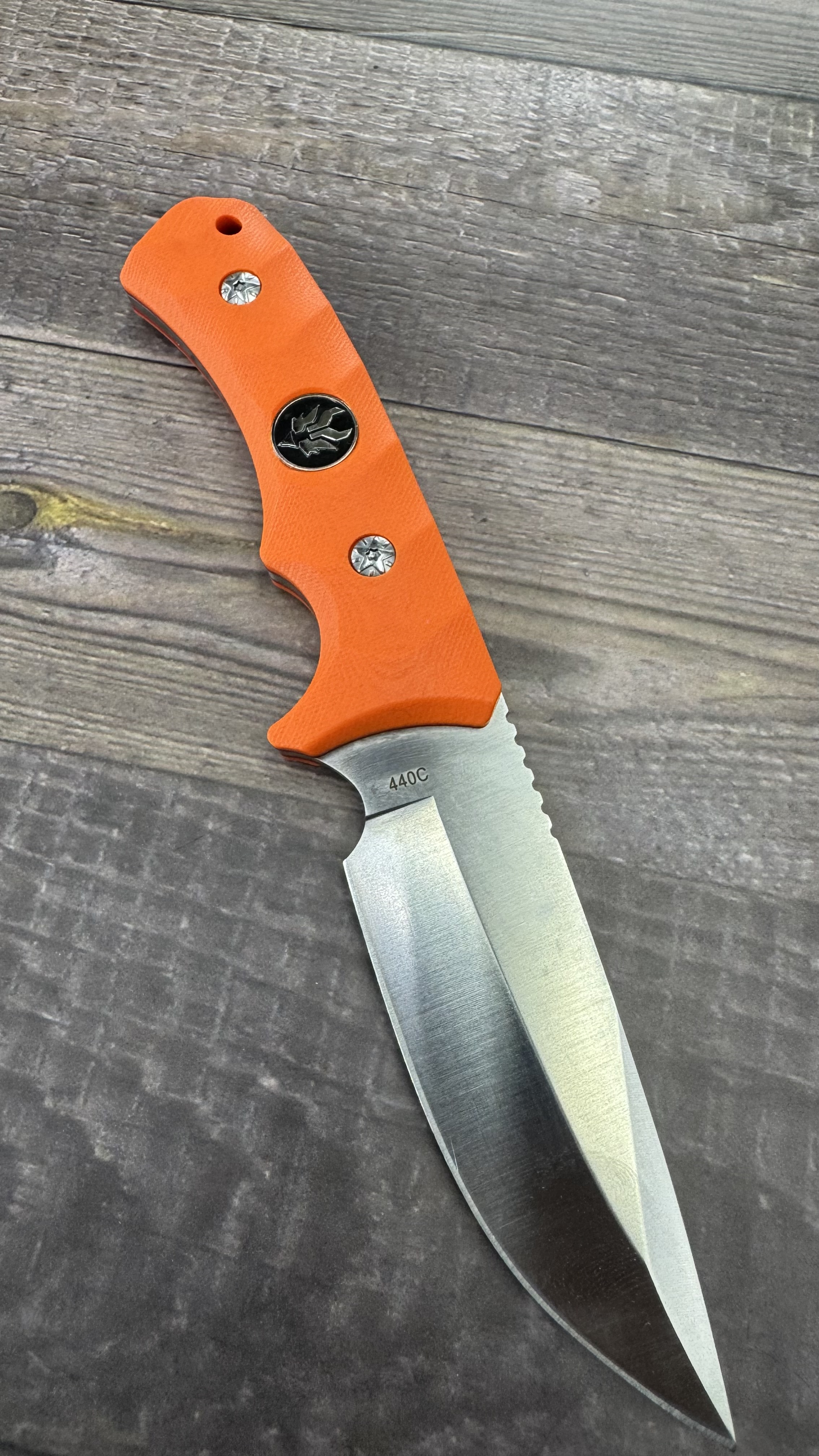 Cuchillo Schneide Jaeger Naranja C/Funda