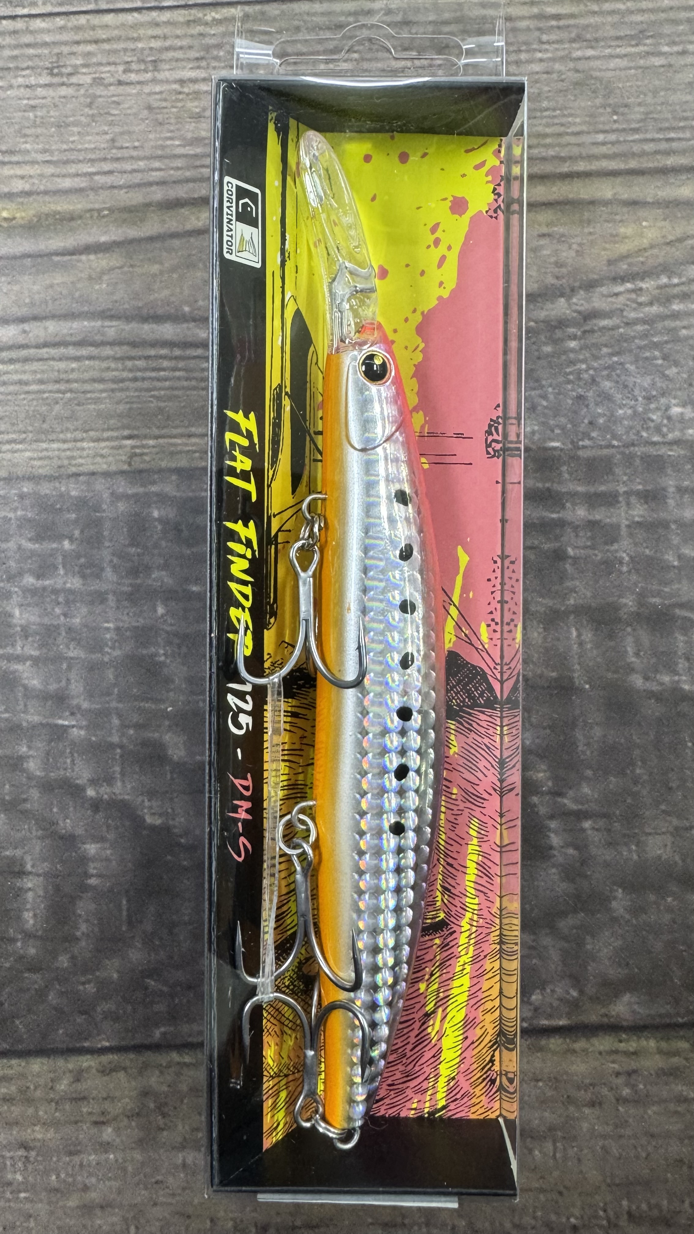 Señuelo Corvinator Flat Finder 125 DM-S Chifero 2.0