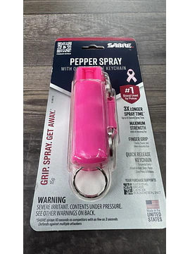 Gas Pimienta Sabre Red Spray Rosado 15 gr