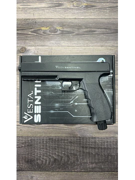 Pistola Vesta Sentinel cal 50 + extensor de cañón + municiones + co2 