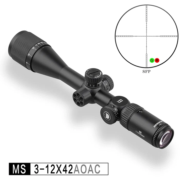 Mira Telescópica Discovery MS 3-12X42AOAC