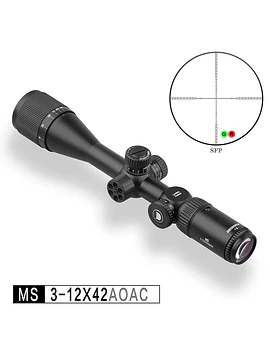Mira Telescópica Discovery MS 3-12X42AOAC