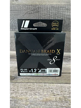 Multifilamento Major Craft Dangan Braid X 1,2PE 300mts