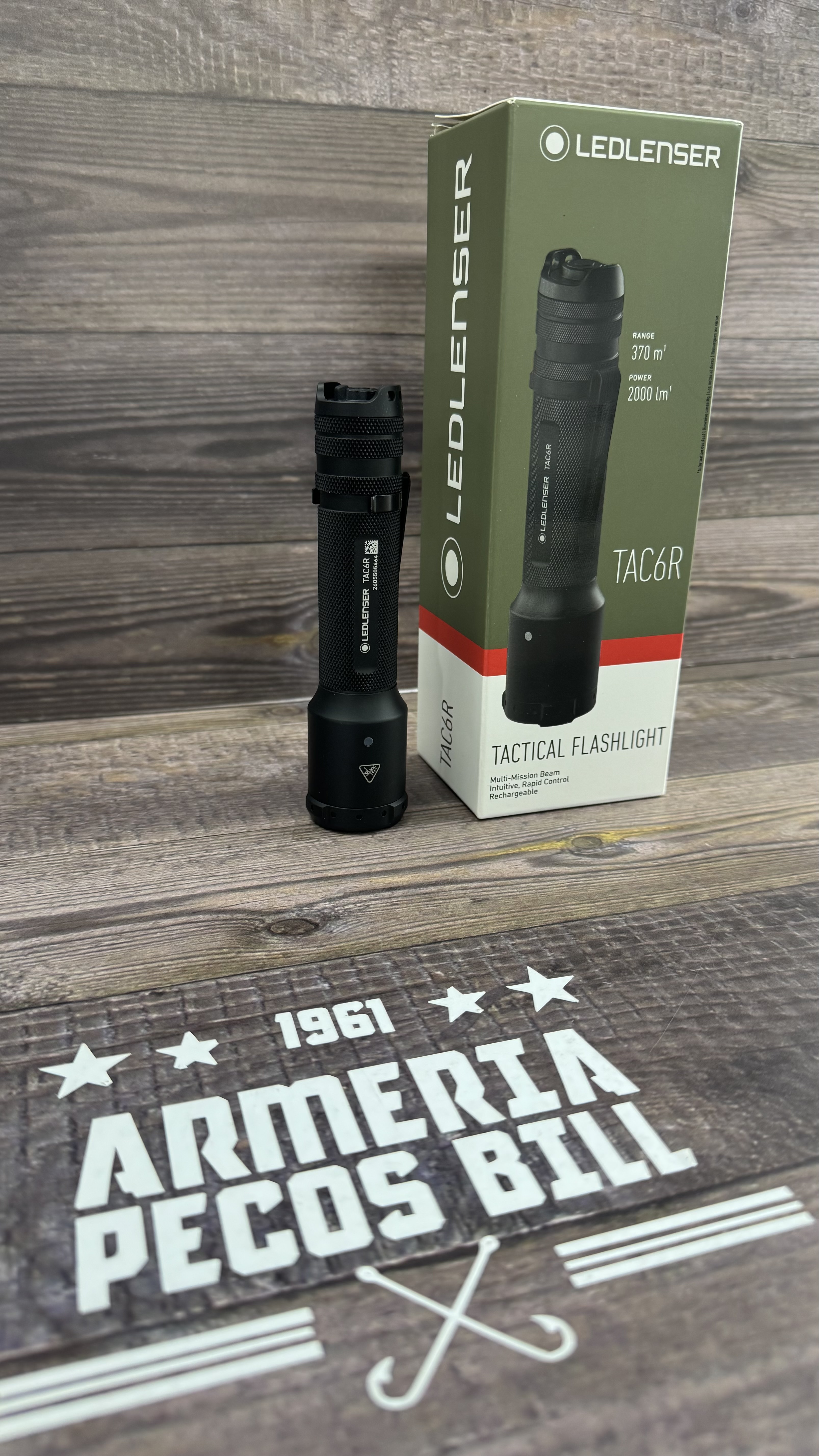 Linterna Led Lenser TAC6R 2000 lumens