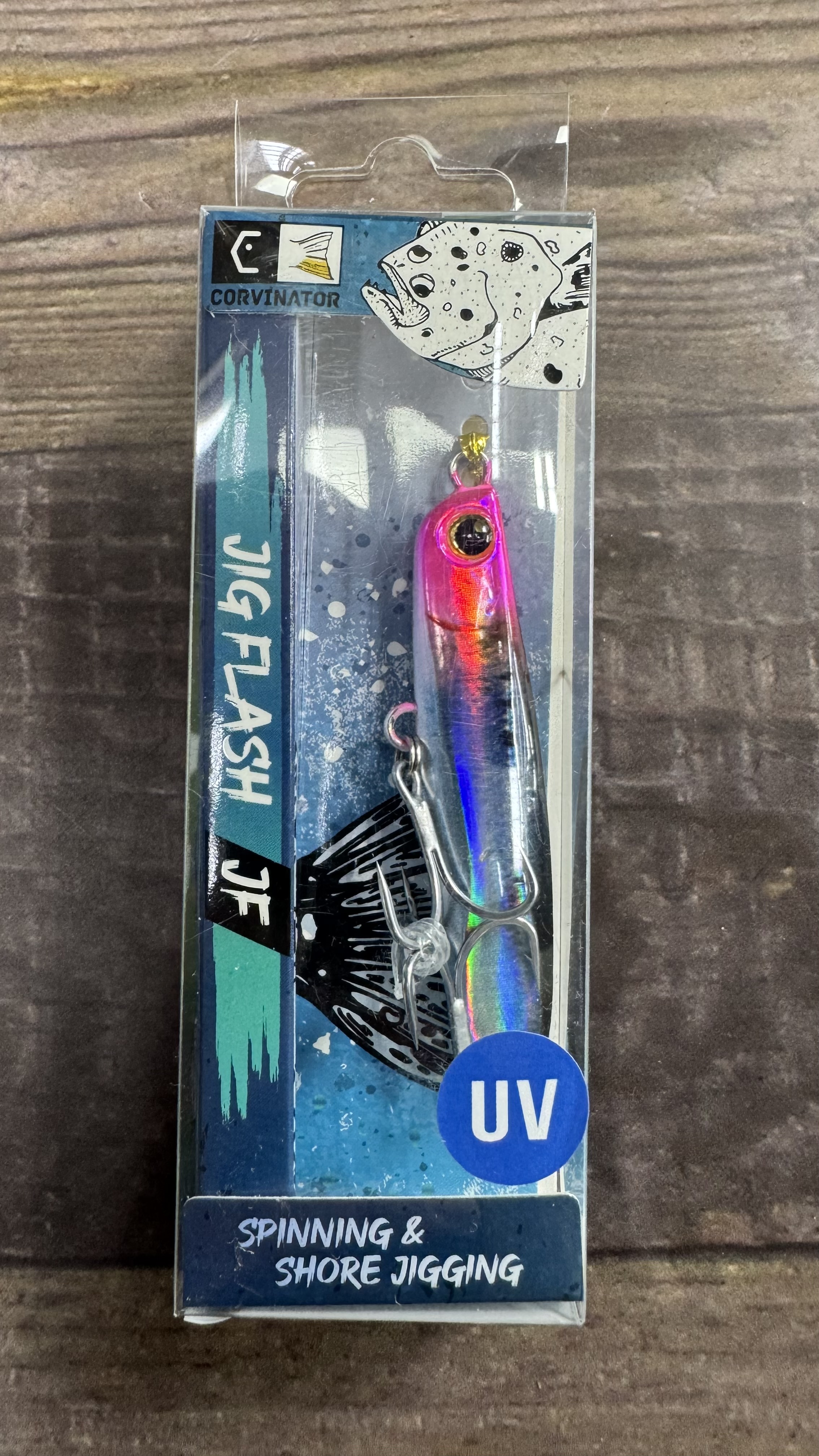Jig Corvinator Flash UV Anchovy