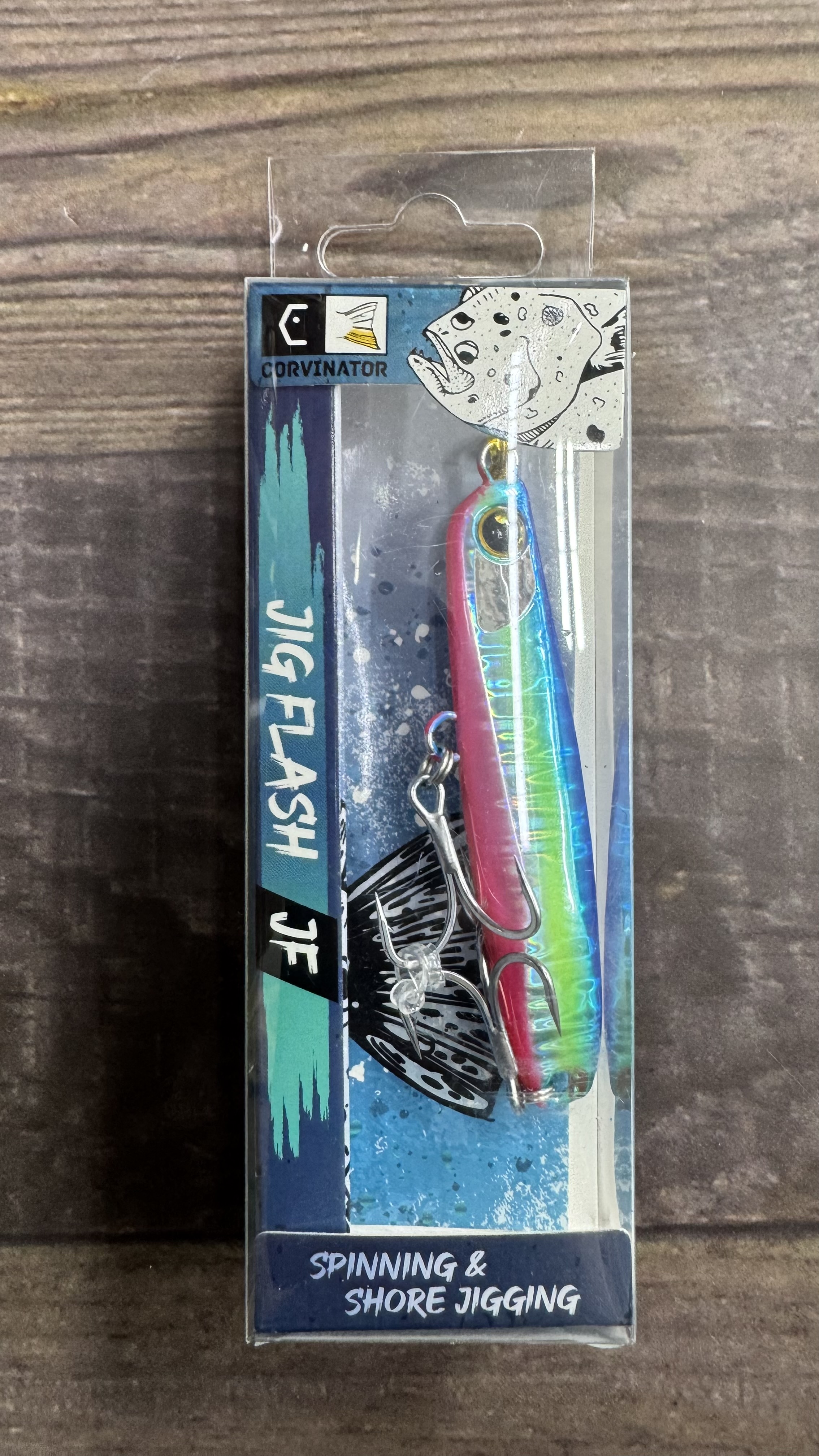 Jig Corvinator Flash Natural Green 