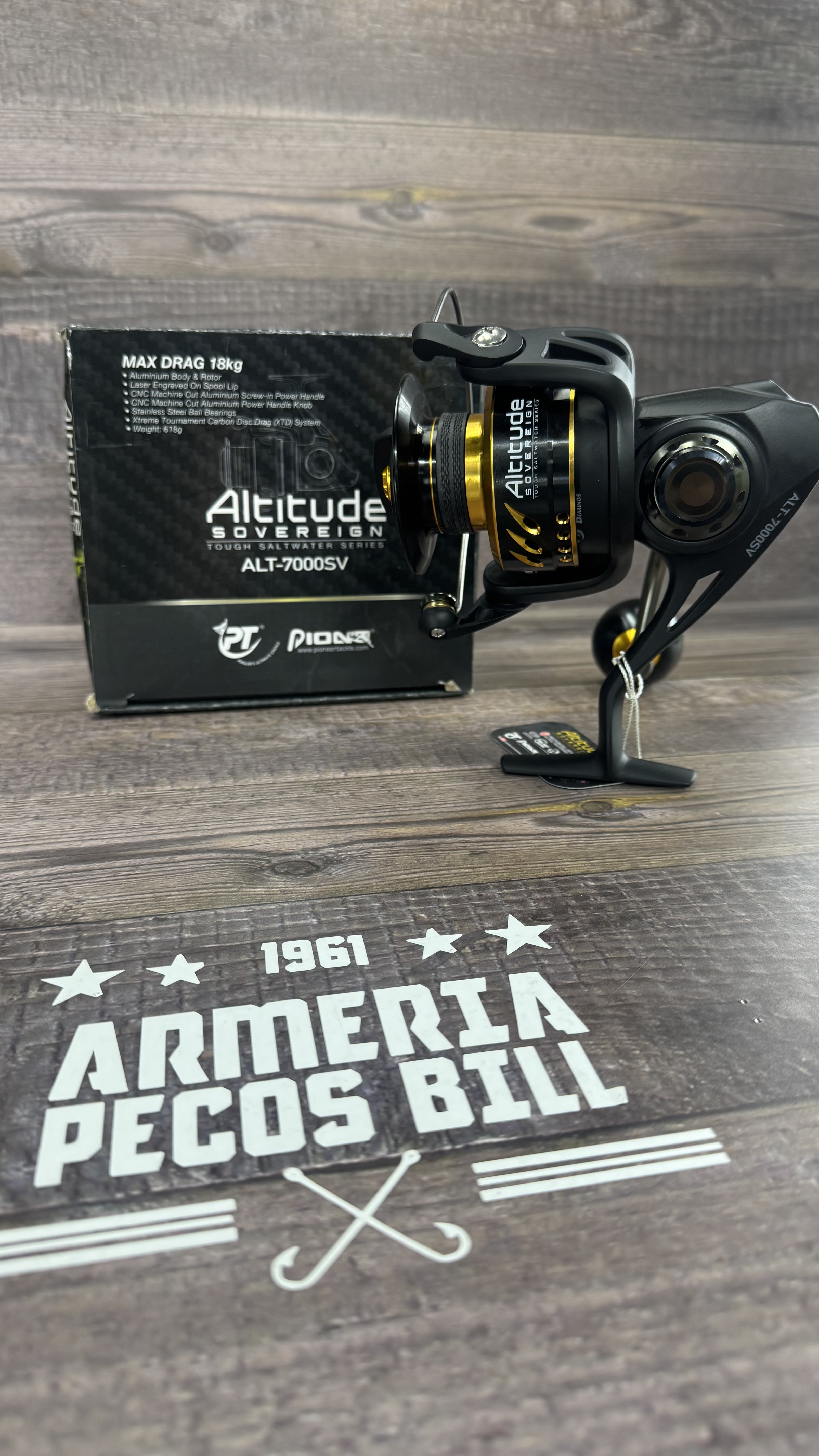Carrete Pioneer Tackle Altitude Sovereign ALT-7000SV