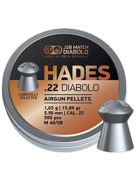 Poston JSB Hades cal. 5.5 Diabolo 500 unidades.
