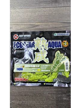 Vinilo Ecogear Aqua Rock Claw 2,5" J12
