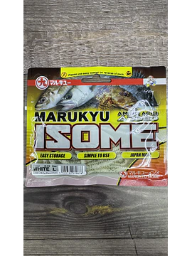 Vinilo EcoGear Marukyu Isome L COLOR IS-03 White 