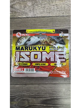 Vinilo EcoGear Marukyu Isome L COLOR IS-09 Glow Red