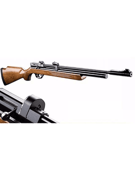 Rifle PCP PR900R cal. 5,5 + Bombín + mira 3-9x40EG+Funda+Postones