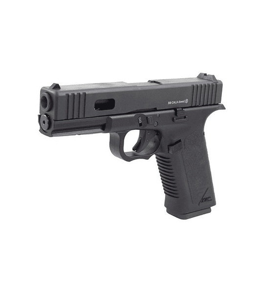 Pistola Co2 KWC 17  BB´s blowback incluye 5 co2 y 500 balines 