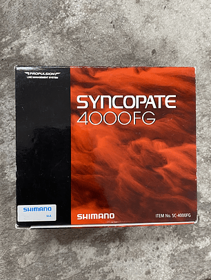 Carrete Shimano Syncopate 4000FG