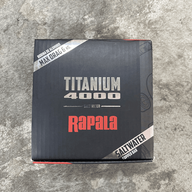 Carrete Rapala Titanium 4000