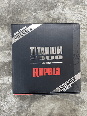Carrete Rapala Titanium 3500