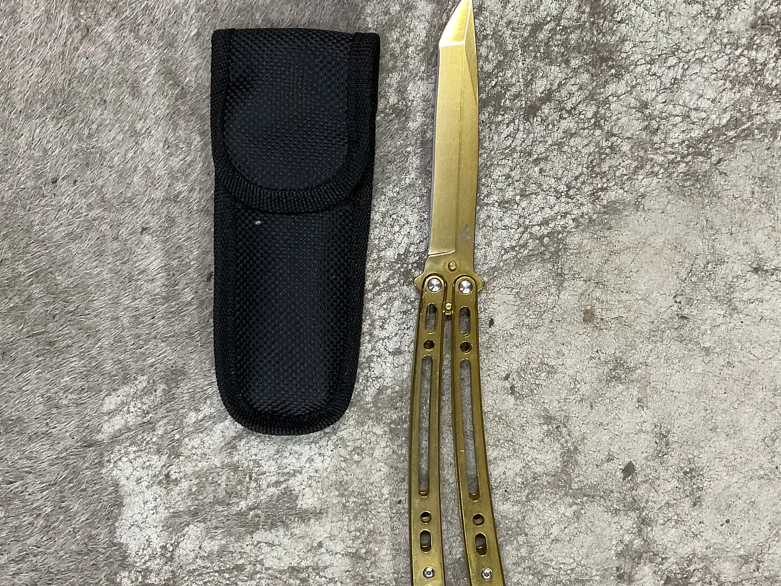 Navaja mariposa dorada  1
