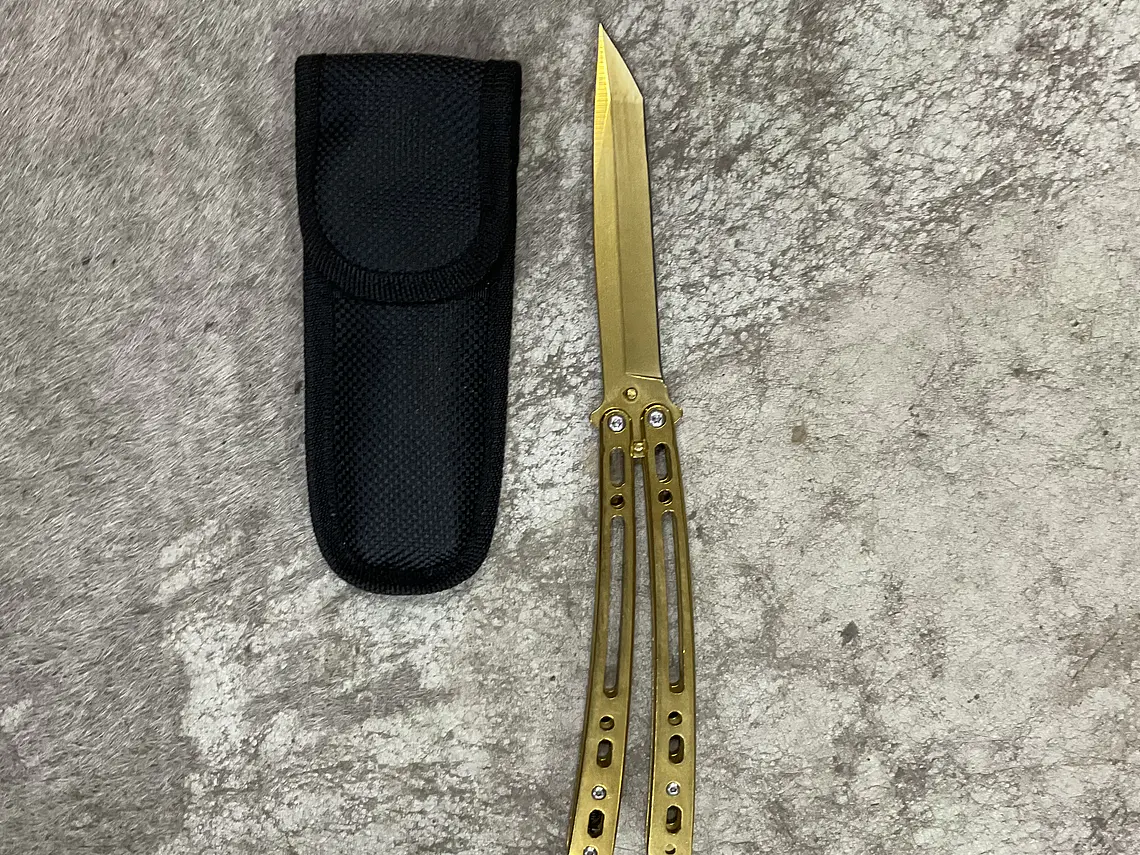 Navaja mariposa dorada  2