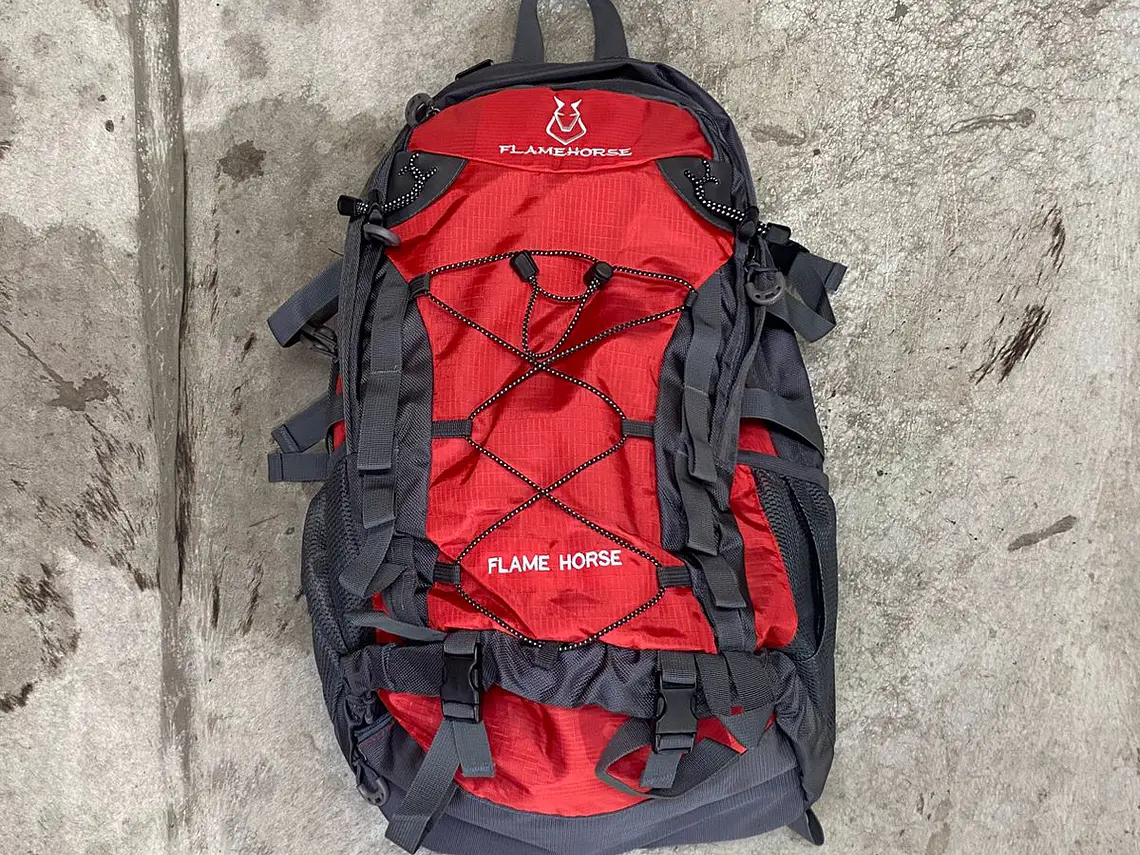 Mochila FLAMEHORSE Roja 45L  1