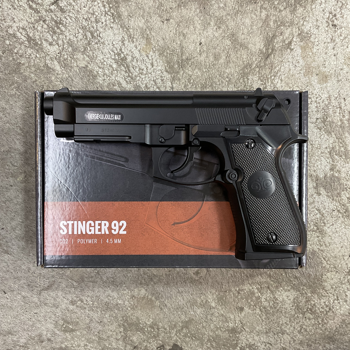 Pistola Balín 4,5 Stinger 92  3