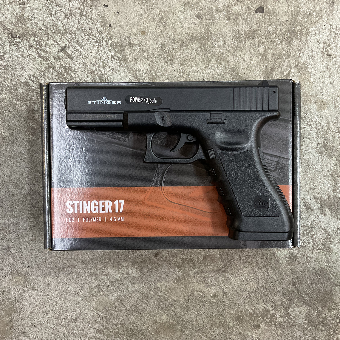 Pistola Balín 4,5 Stinger 17 3