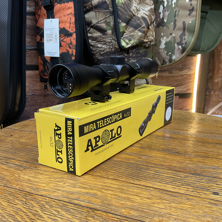 Mira telescópica Apolo 4x32  4