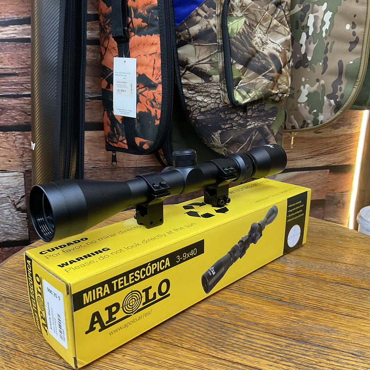 Mira telescópica Apolo 3-9x40 4