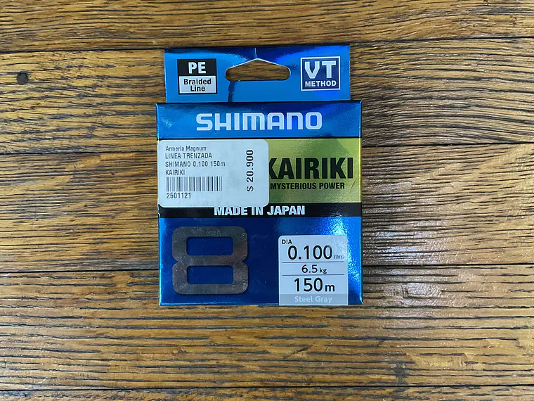 Multifilamento Shimano Kairiki 0,100 1