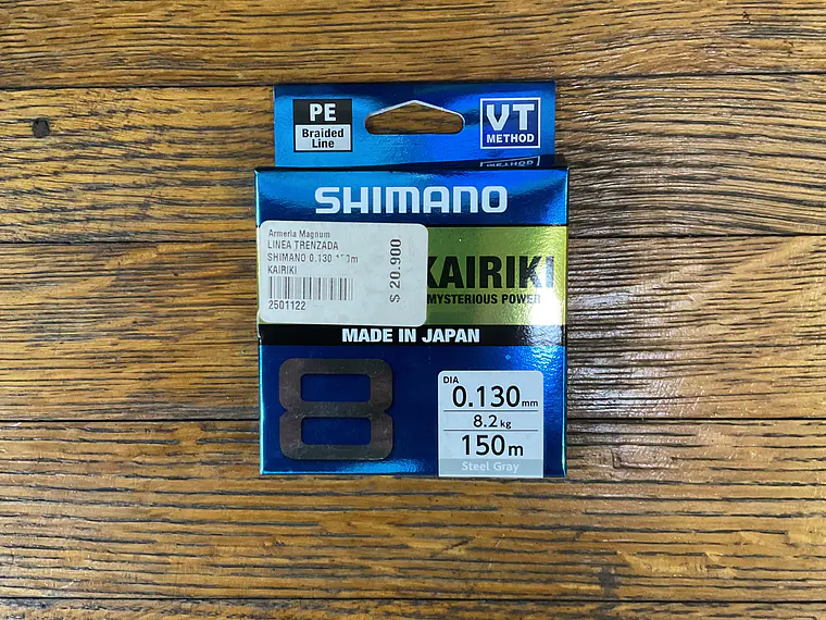 Multifilamento Shimano Kairiki 0,130 1