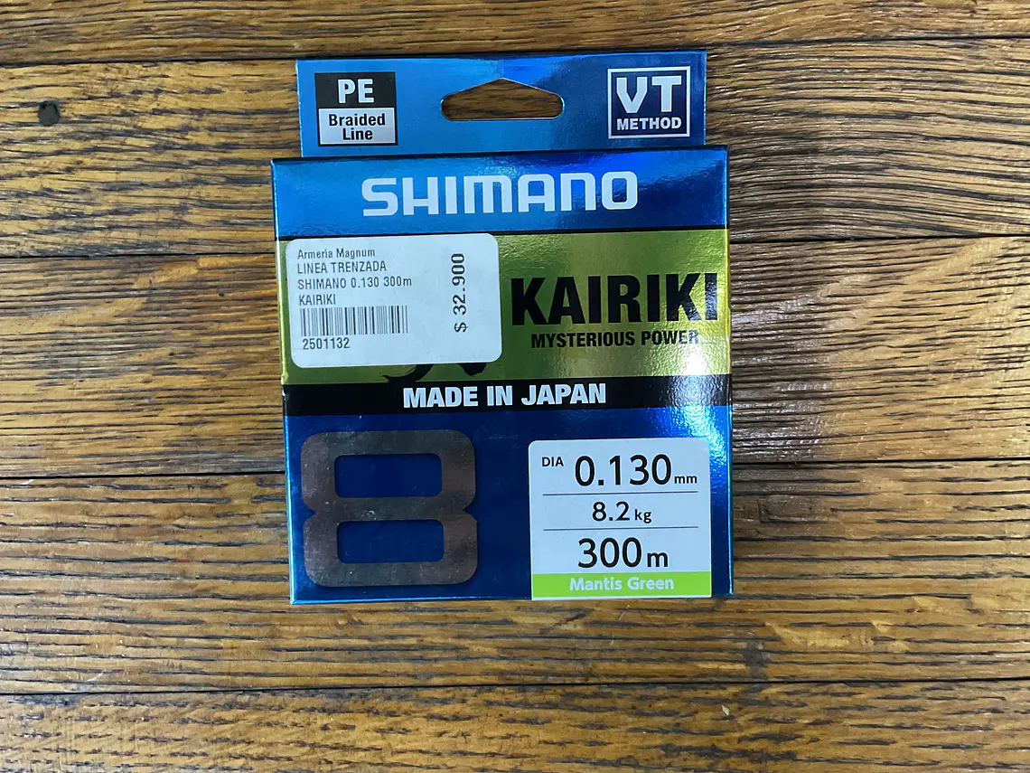 Multifilamento Shimano Kairiki 0,130 1