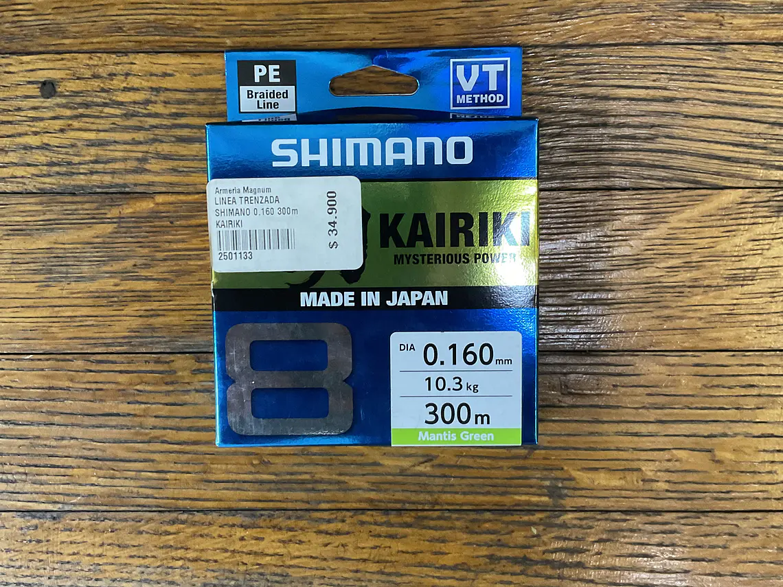 Multifilamento Shimano Kairiki 0,160 1
