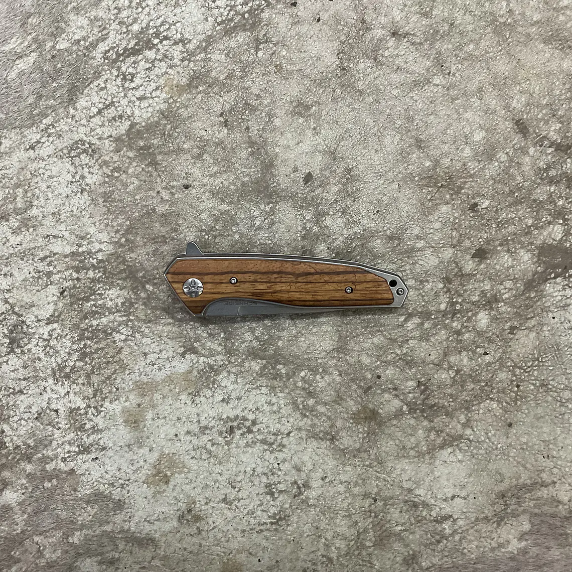 Navaja Schneide Messer Madera 3