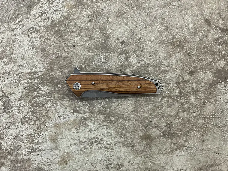 Navaja Schneide Messer Madera 3