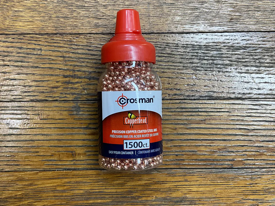 BALÍN ACERO CROSMAN cal 4,5 (1500u) 1
