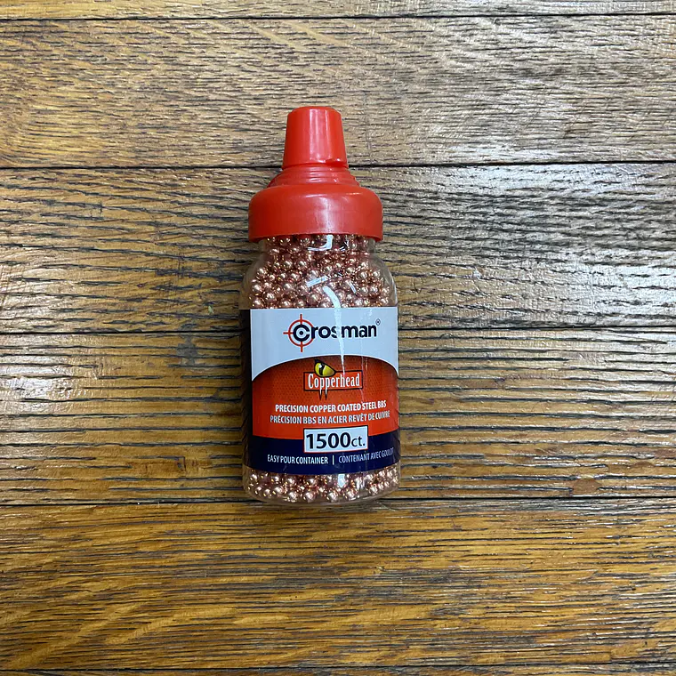 BALÍN ACERO CROSMAN cal 4,5 (1500u) 1
