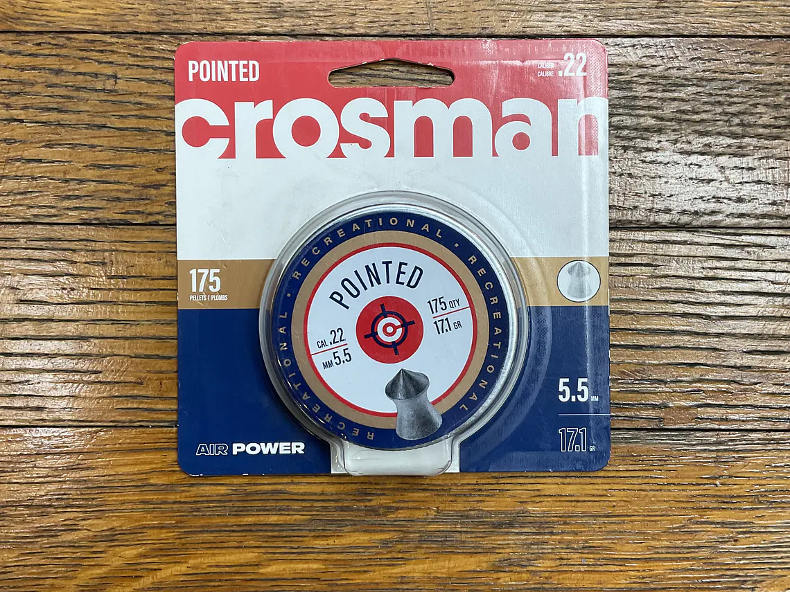 POSTON CROSMAN pointed cal. 5,5 (175u) 1