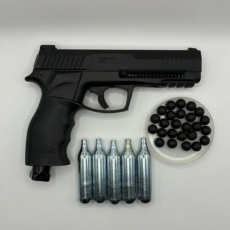 Kit Traumático | Umarex HDP50 Gen2 + 5 Co2 + 25 Balines 1