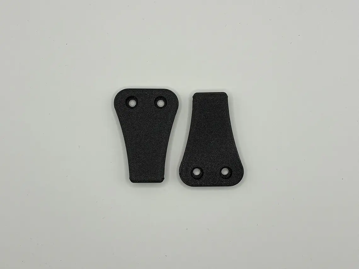 Clip Vulkan 2 unidades Negro 1
