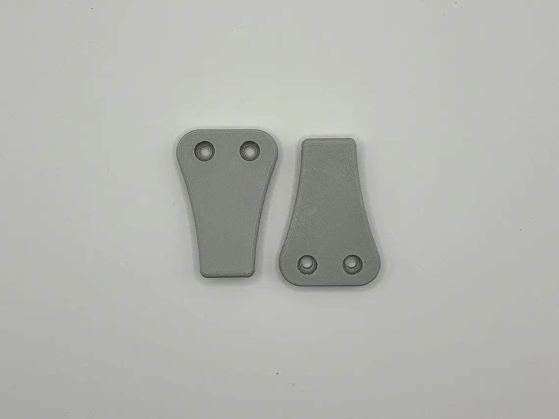 Clip Vulkan 2 unidades Gris  1