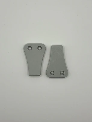Clip Vulkan 2 unidades Gris 